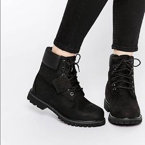 Black Timberland 6-inch Premium Work Boot